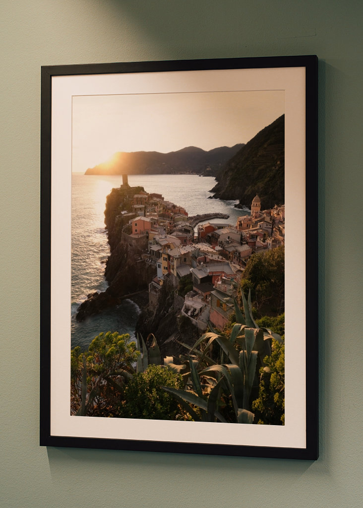 Sunset in Vernazza, Italy