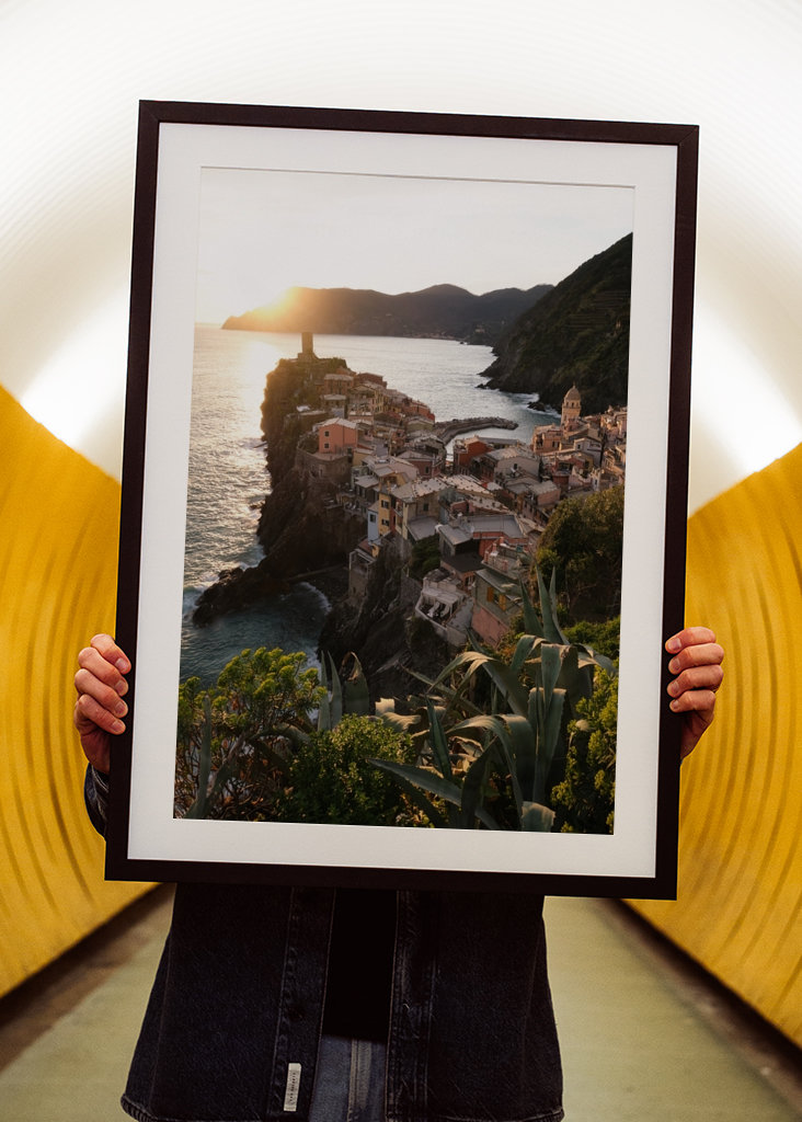 Sunset in Vernazza, Italy