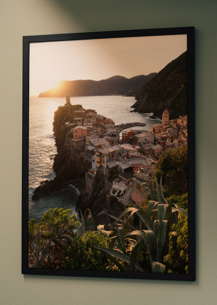 Sunset in Vernazza, Italy