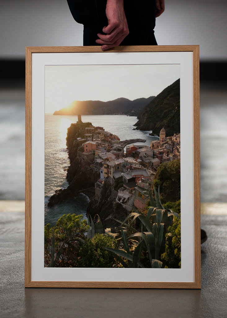 Sunset in Vernazza, Italy