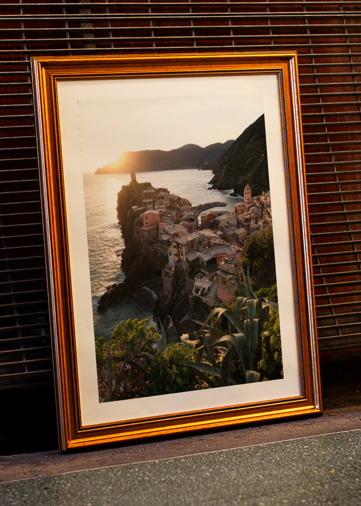 Sunset in Vernazza, Italy