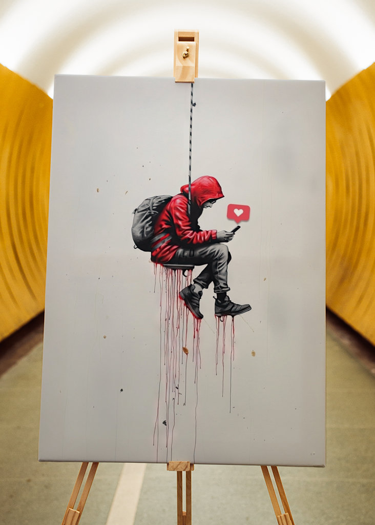 Social Bleedia x Banksy