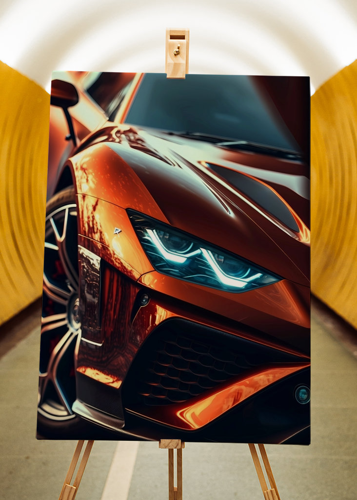 Sportcar front lights