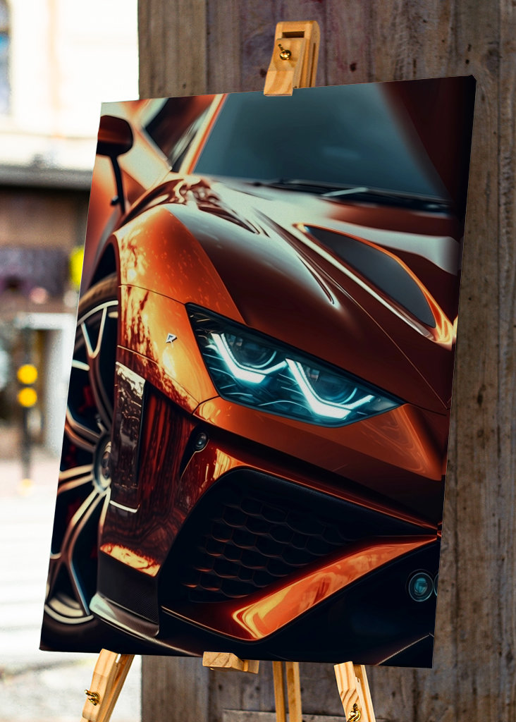 Sportcar front lights