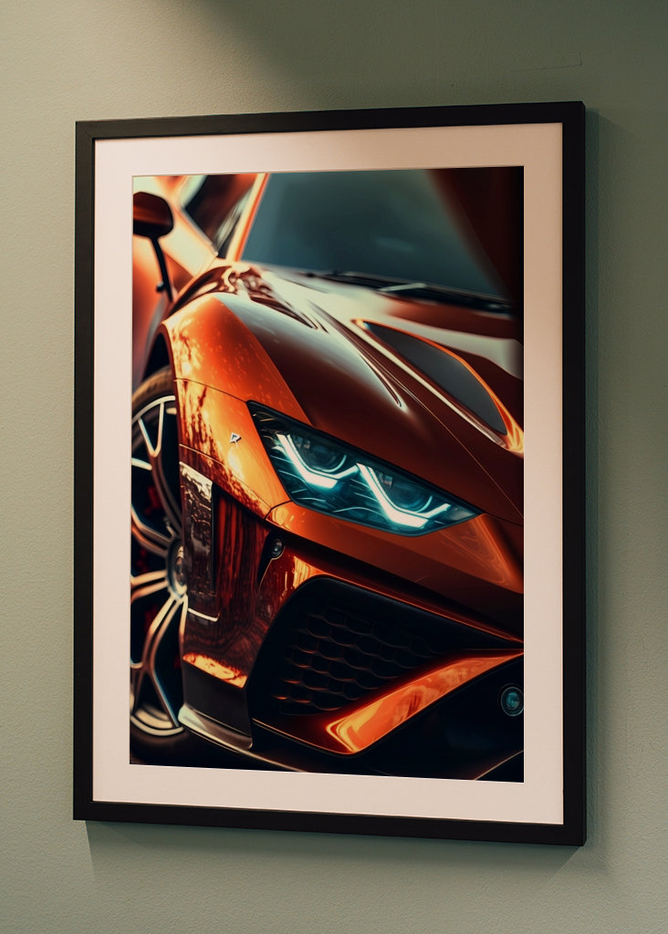 Sportcar front lights