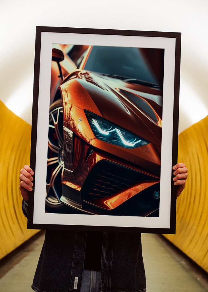 Sportcar front lights