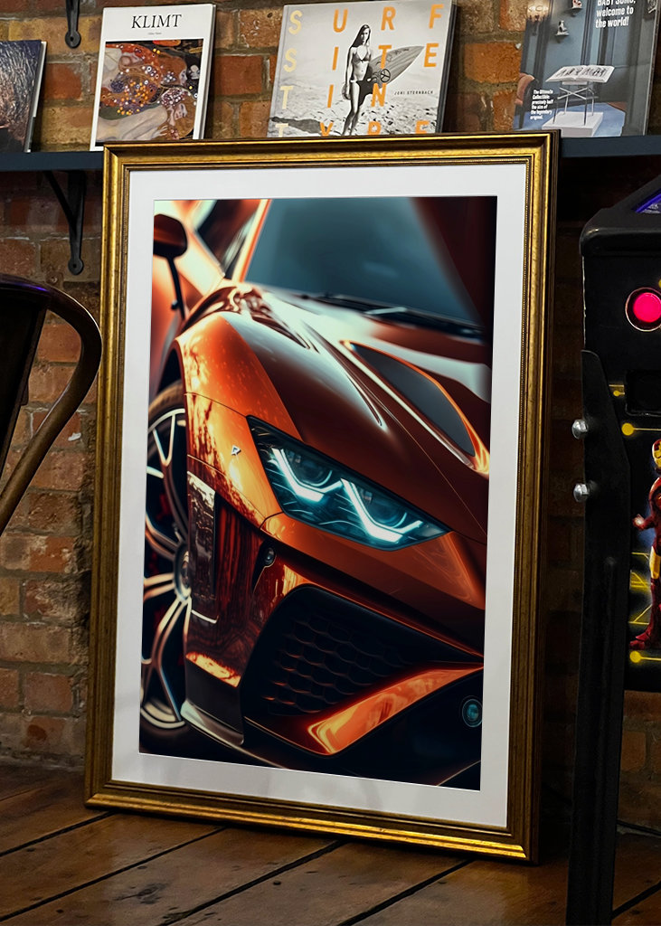 Sportcar front lights