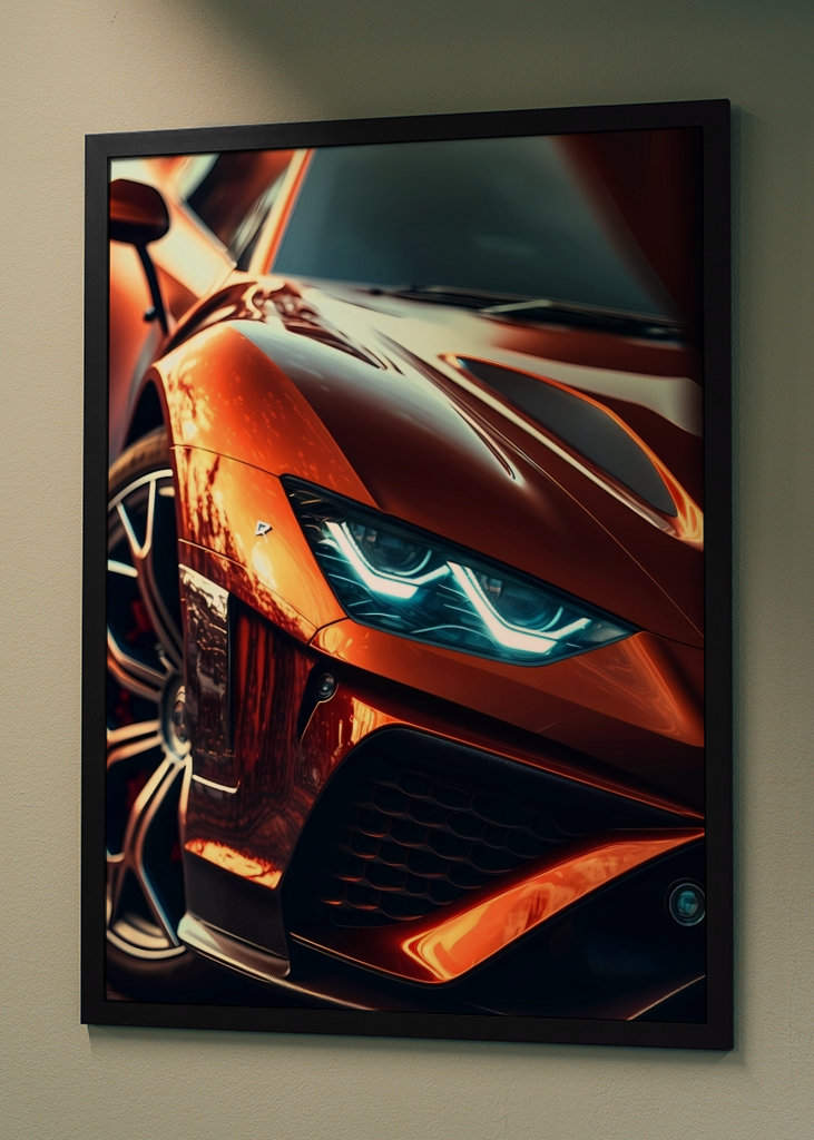 Sportcar front lights