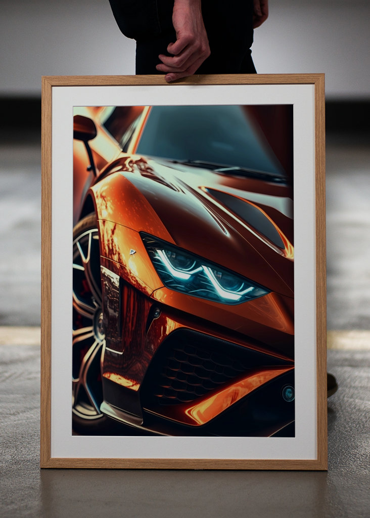 Sportcar front lights