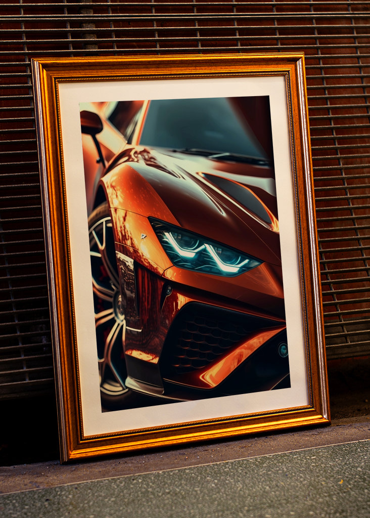 Sportcar front lights