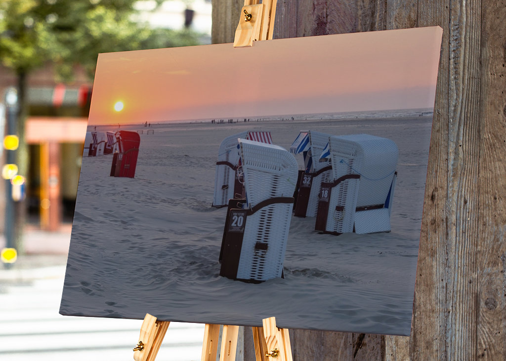 sonnenuntergang  auf Juist