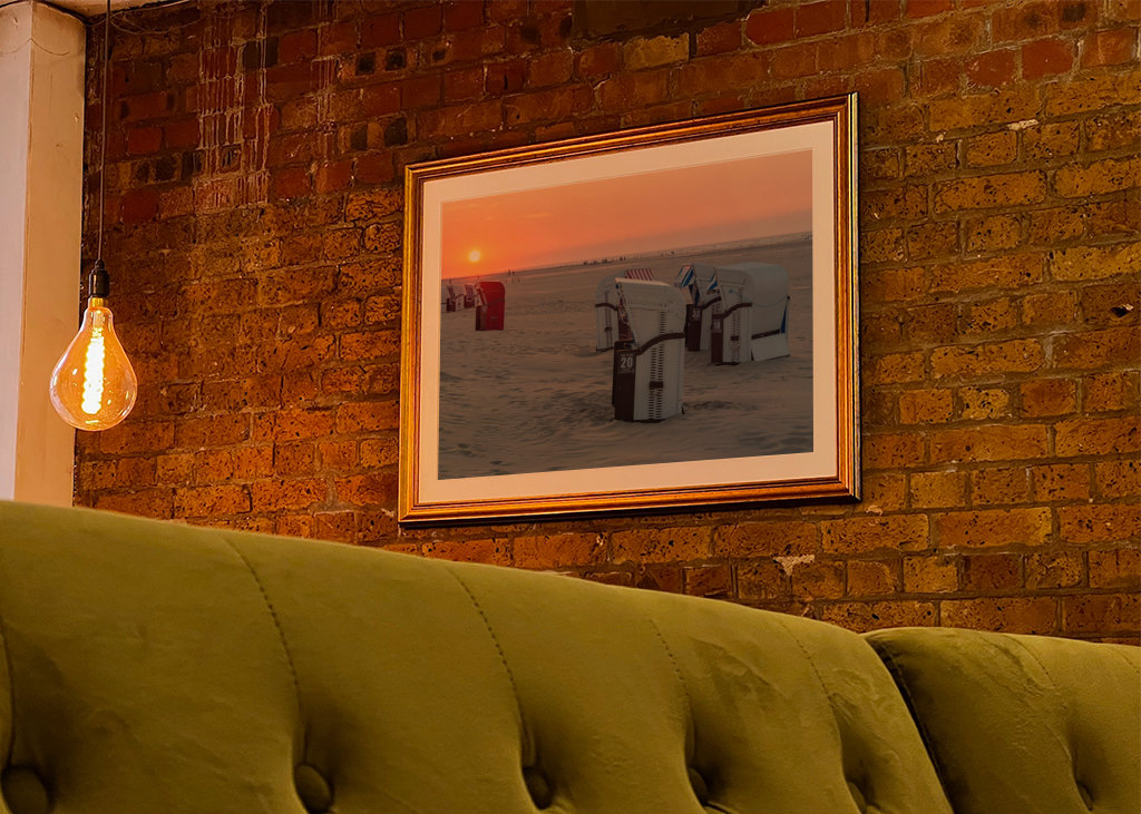 sonnenuntergang  auf Juist