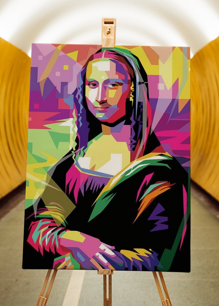 Mona WPAP Pop Art