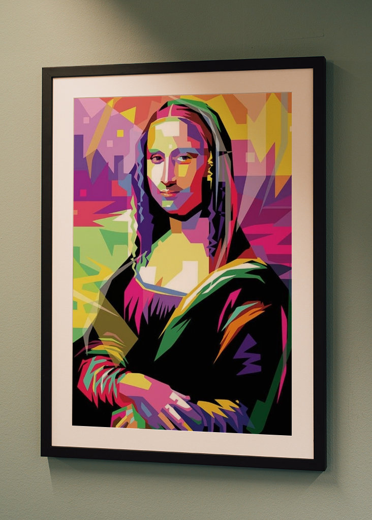 Mona WPAP Pop Art