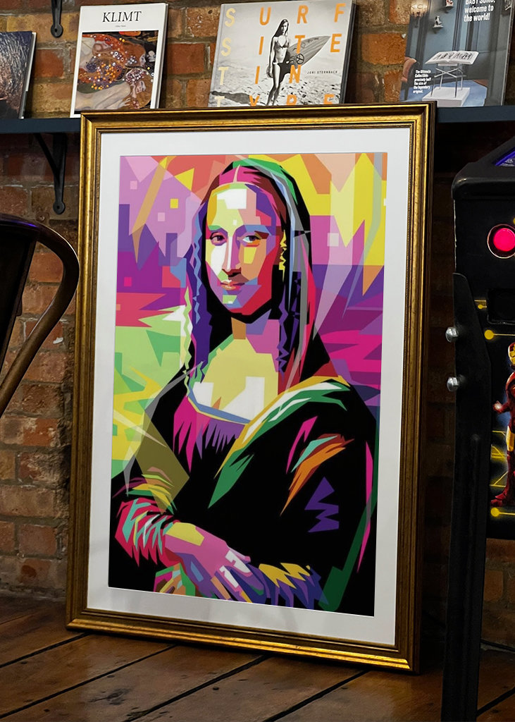 Mona WPAP Pop Art