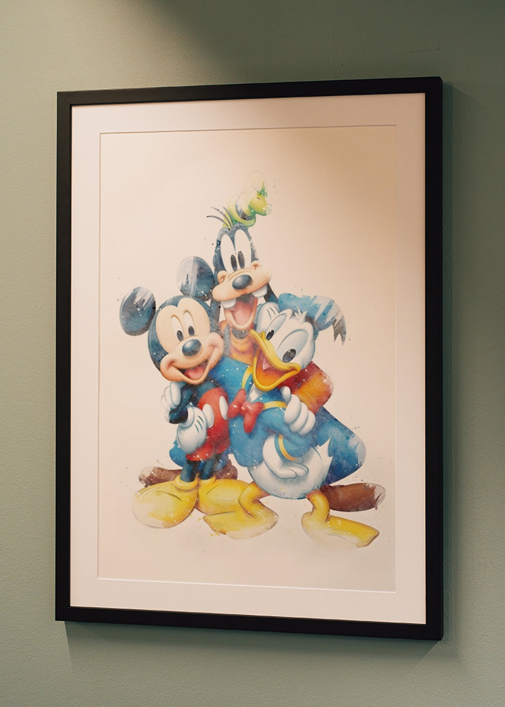 MICKEY FEDTMULE DONALD