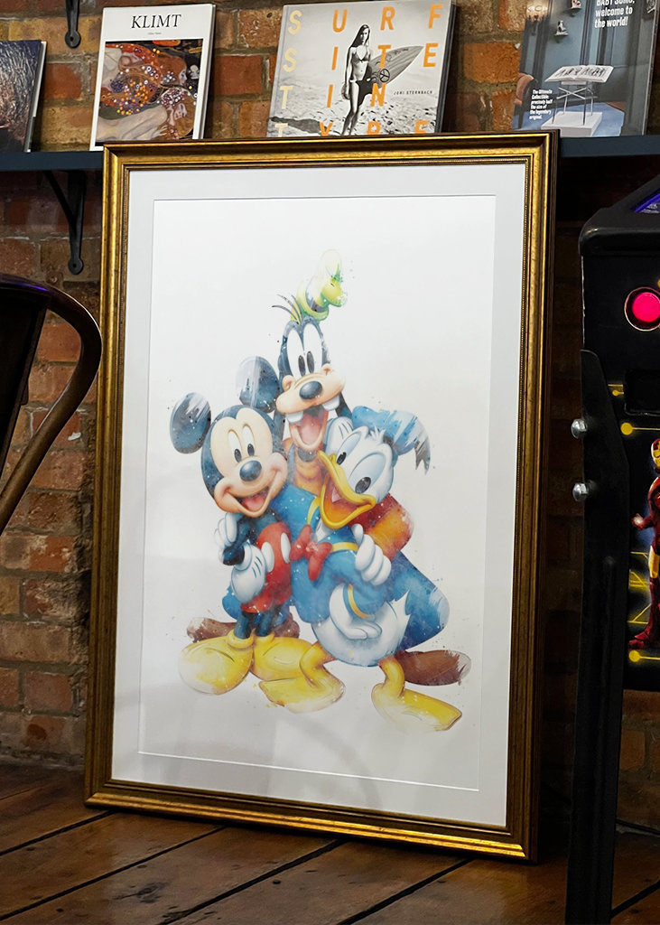 MICKEY FEDTMULE DONALD