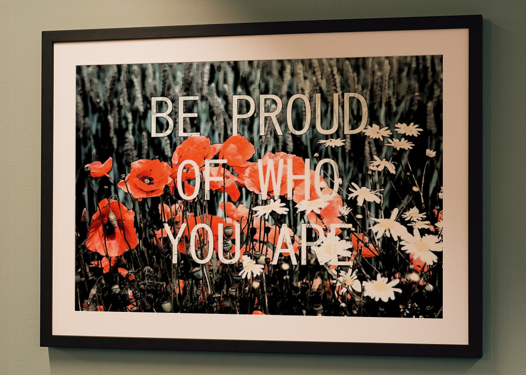 BE proud!