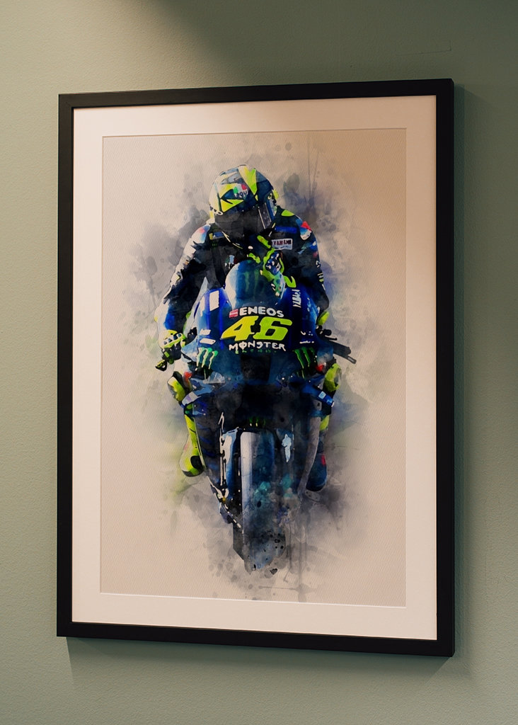 Valentino Rossi Dipinto