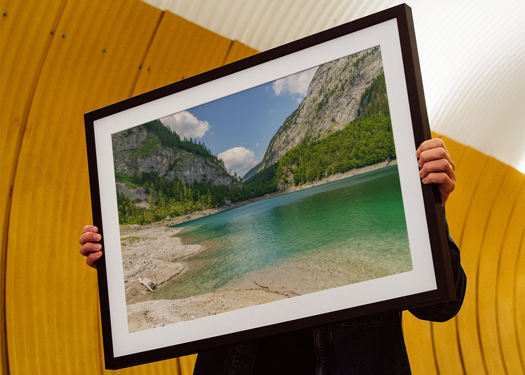 lake in the mountains