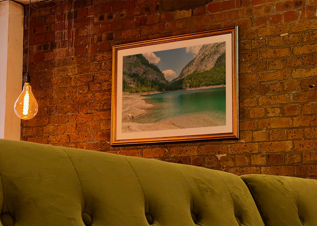 lake in the mountains