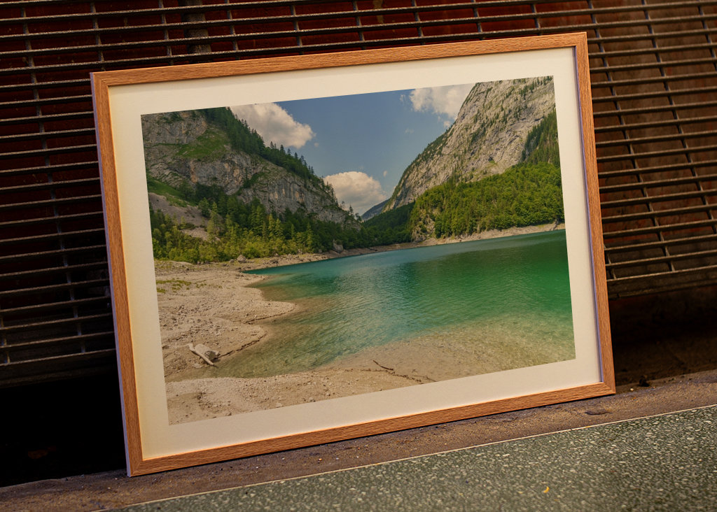 lake in the mountains