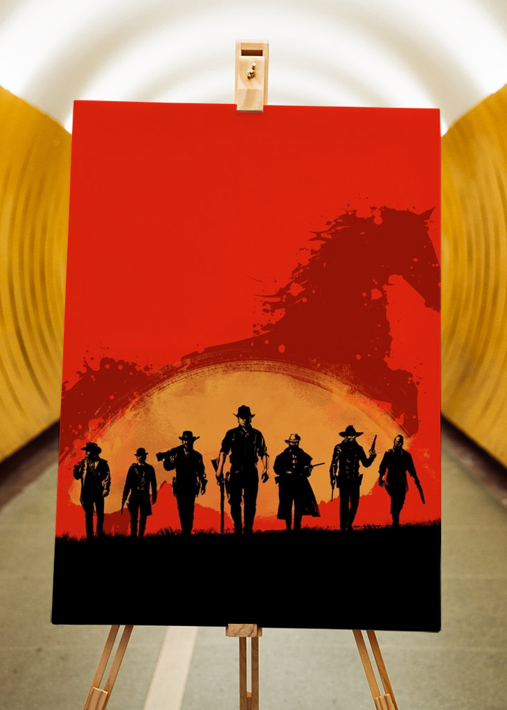 Red Dead Redemption Silhouette