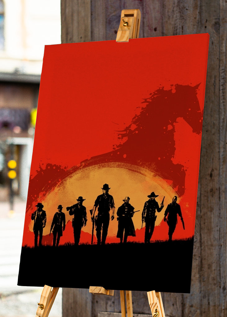 Red Dead Redemption Silhouette