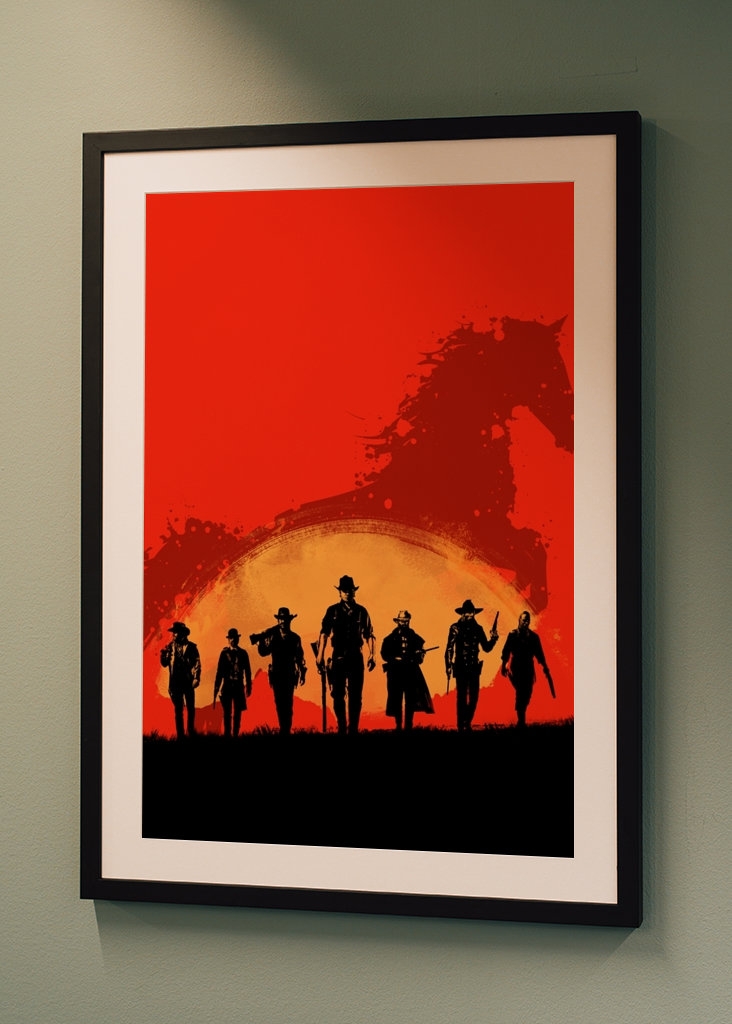Red Dead Redemption Silhouette