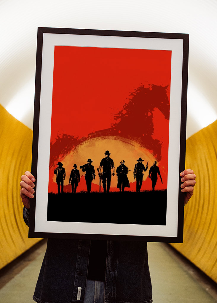 Red Dead Redemption Silhouette