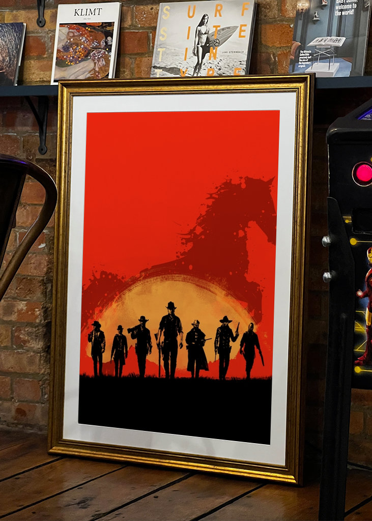 Red Dead Redemption Silhouette