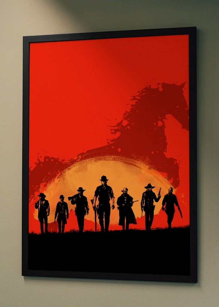 Red Dead Redemption Silhouette