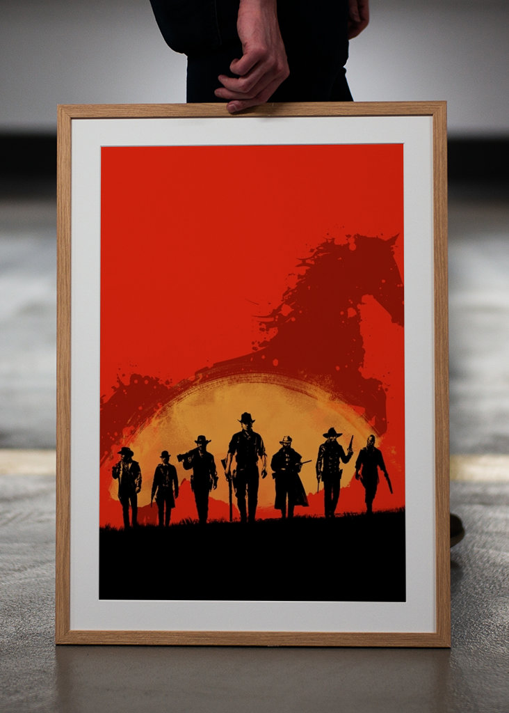 Red Dead Redemption Silhouette