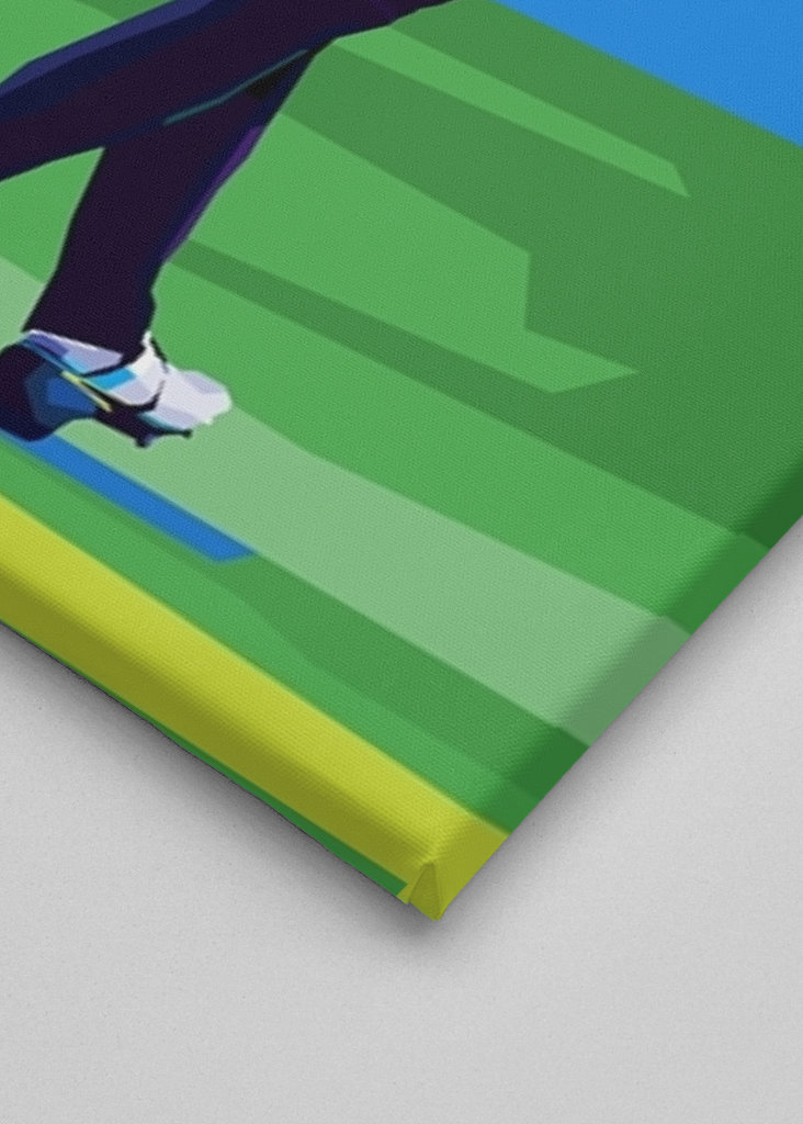 C Ronaldo a Neymar Pop Art