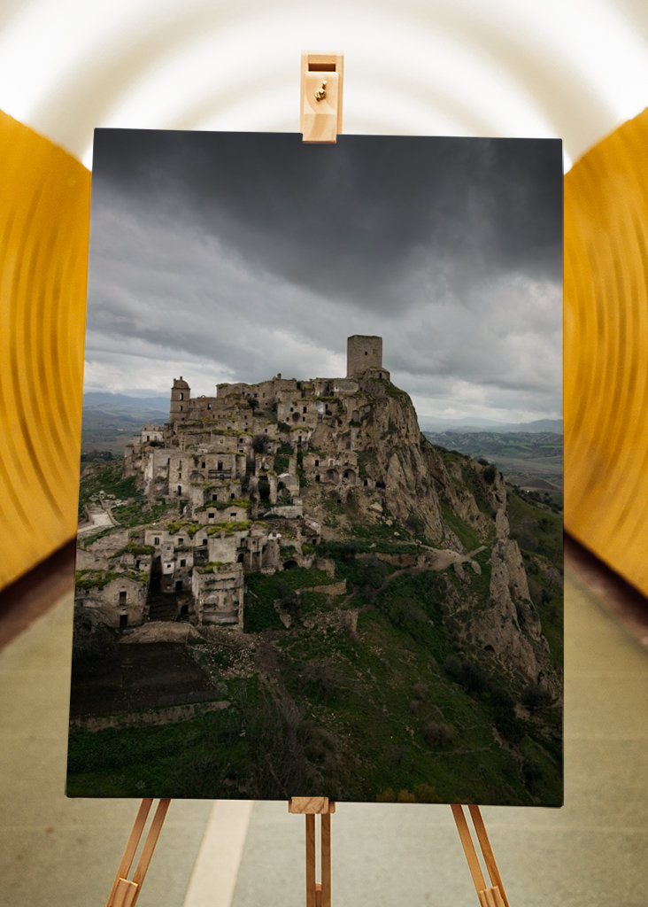 Craco Geisterstadt in Italien