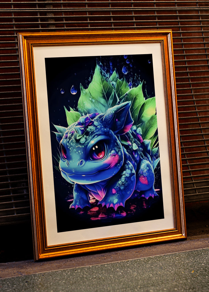 Bulbasaur Neon- Pokémon