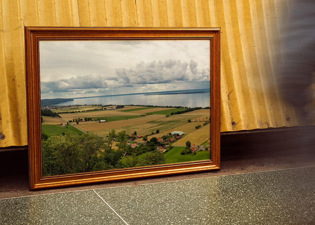 Vätterns Landscape Gränna 