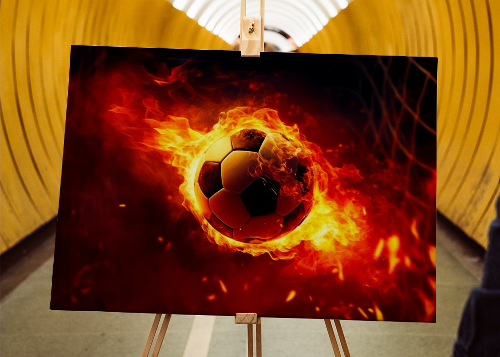 Palla di fuoco da calcio