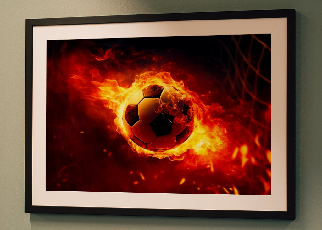 Palla di fuoco da calcio