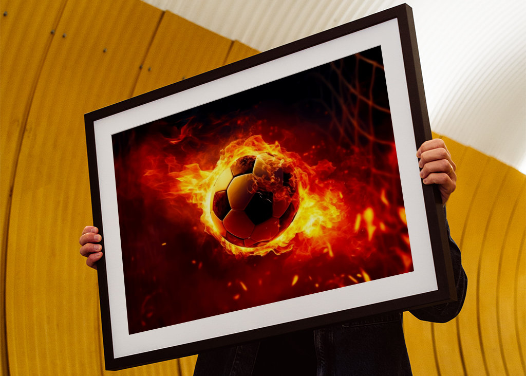 Palla di fuoco da calcio