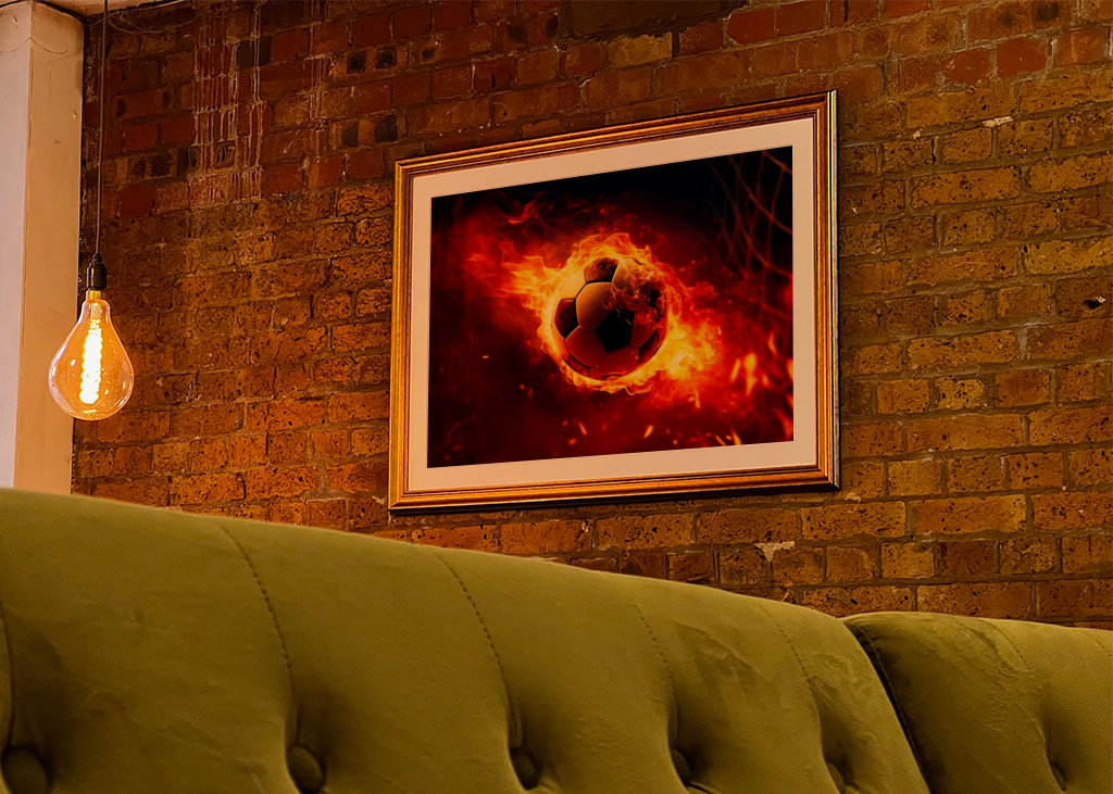 Palla di fuoco da calcio