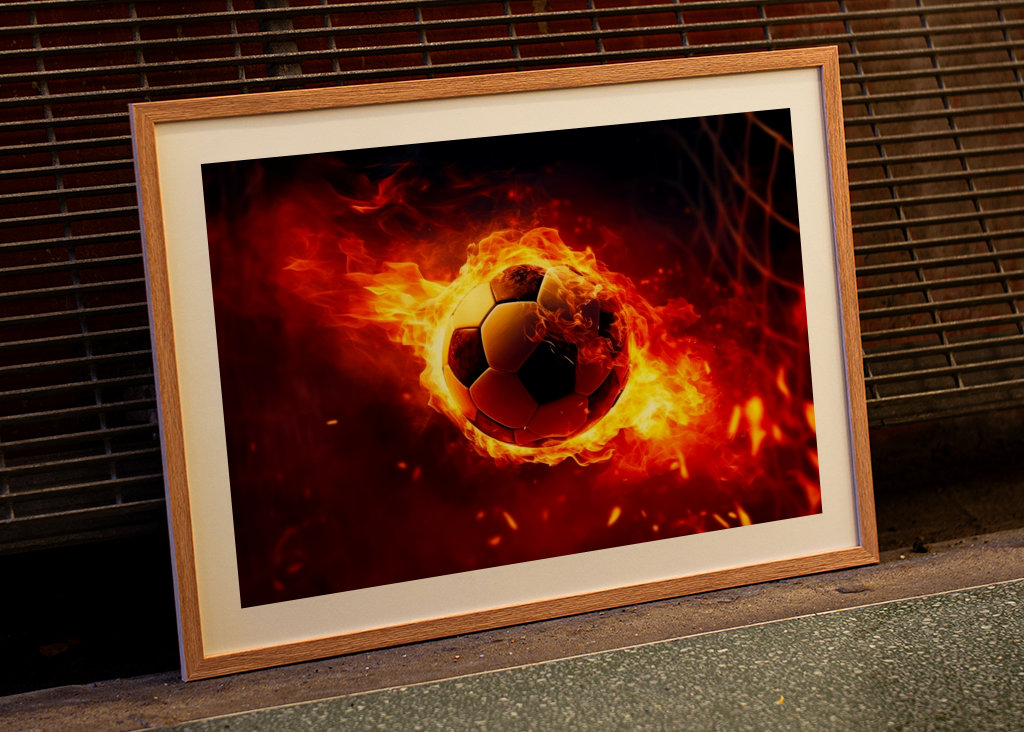 Palla di fuoco da calcio