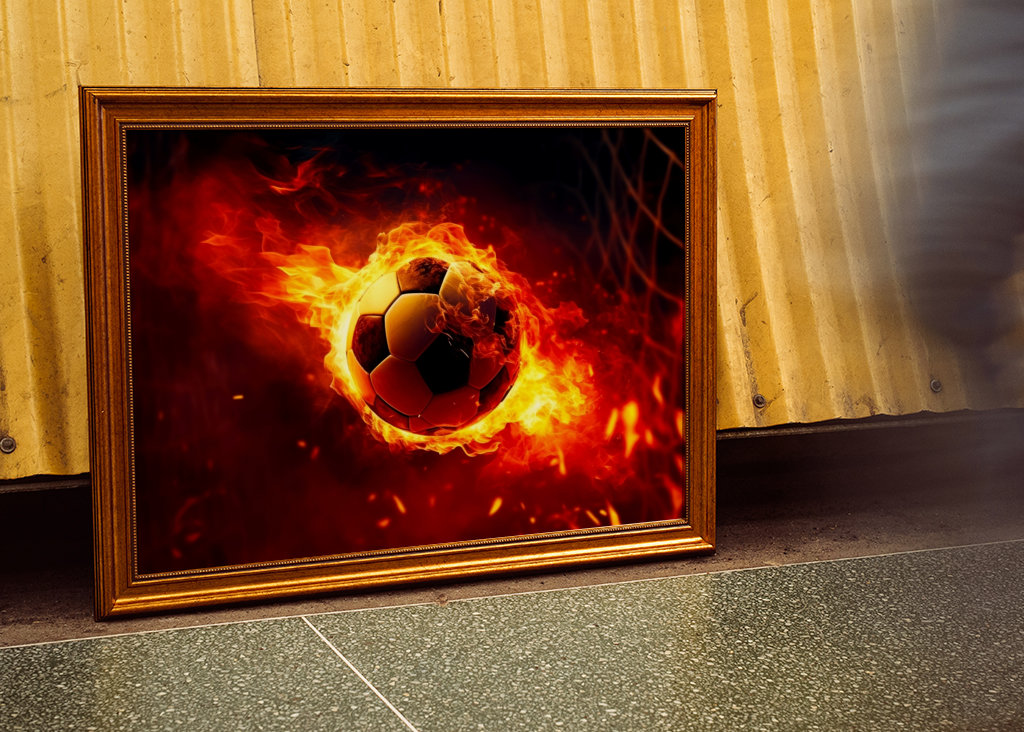 Palla di fuoco da calcio