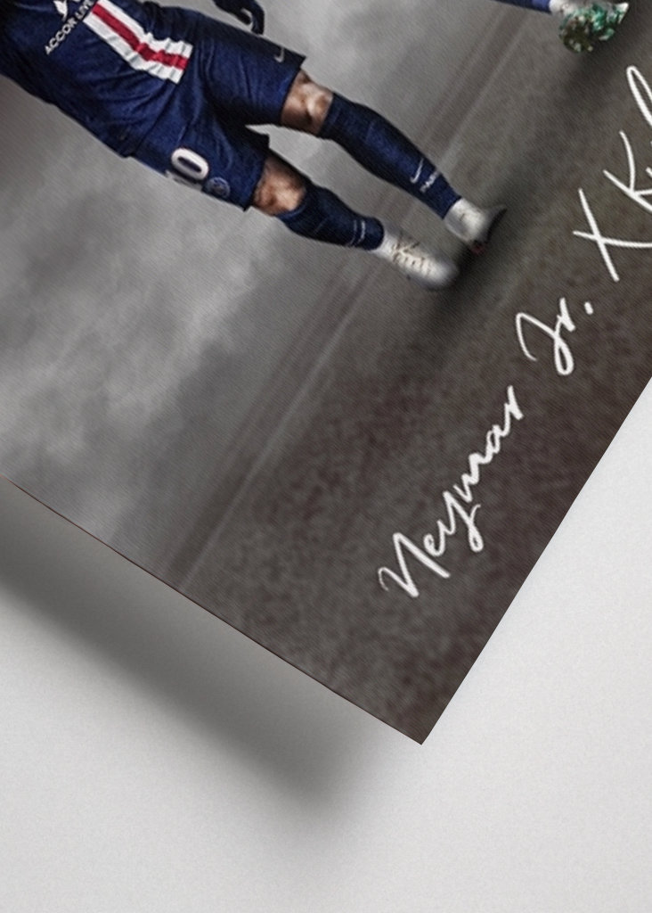 Kylian Mbappé og Neymar Jr.