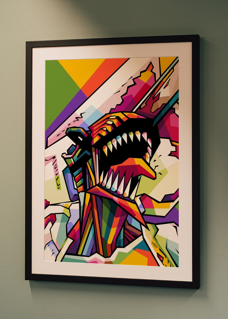 Denji láncfűrészes ember WPAP