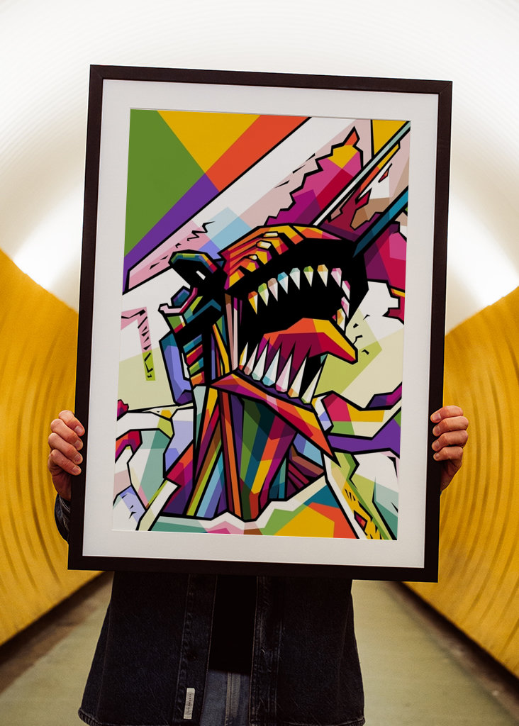 Denji láncfűrészes ember WPAP