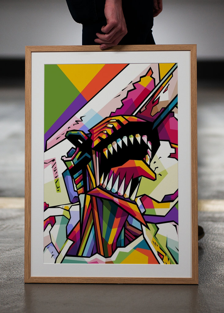 Denji láncfűrészes ember WPAP