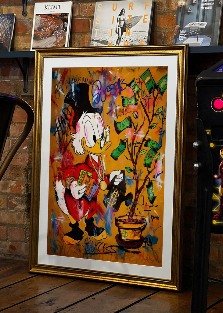 Pop Art Disney Scrooge Duck 