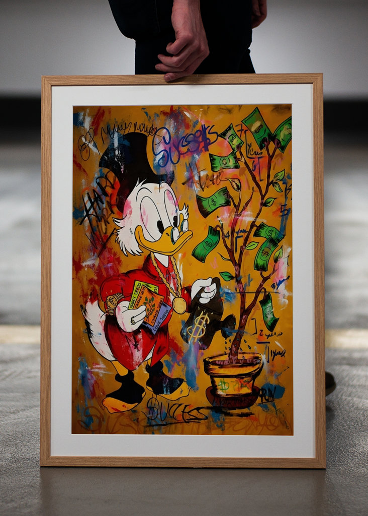 Pop Art Disney Scrooge Duck 