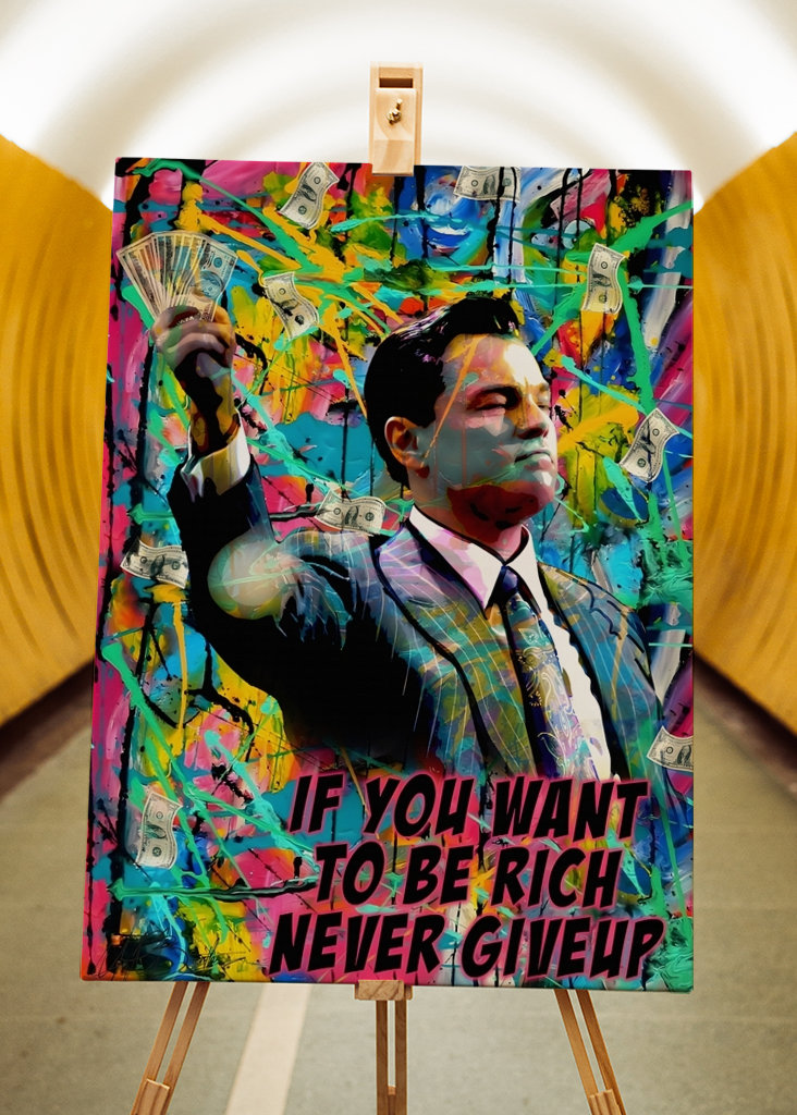 Canvas Pop Art Leonardo Movie